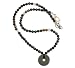 Bloodstone and Tiger's Eye Performance Necklace with Coin - 21 1/2