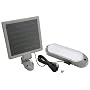 Designers Edge L-949 10 LED Rechargeable Solar Panel Shed Light Model