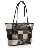 Giani Bernini Patchwork Signature Tulip Tote