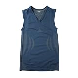 (ビー・ブイ・ディ ボディギア)B.V.D. BODY GEAR B.V.D. BODY GEAR エアロモーション Vネックスリーブレス（UVカット） BX120 ピスタチオ