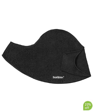BabyBjorn Bib for Baby Carrier - Black