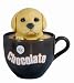 Peek-A-Pets Bobble Heads Hot Chocolate Labrador Retriever