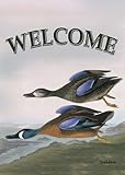 IMAGE OF Blue-winged Teal Garden Flag
