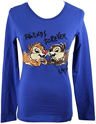 Ice By Iceberg Womens Graphic T-Shirt Size 40 Regular - Blue Cotton Blend