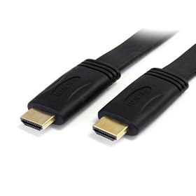 StarTech (5m) Flat High Speed HDMI Cable with Ethernet - HDMI - M/M
