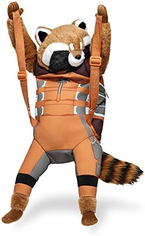 Adorable 26" Guardians of The Galaxy Rocket Raccoon Polyester Backpack Buddy for Girls and Boys