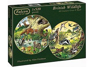 Britisches Wildleben (2 Puzzles)