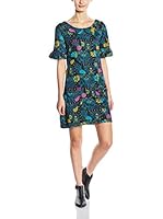 Mamatayoe Vestido Queen Anne (Azul / Negro)