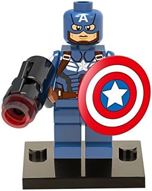 Captain America Minifiqure Civil War Limited Edition Lego Style Building Block