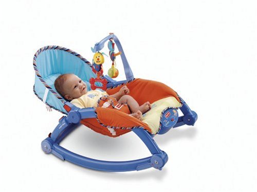 Fisher-Price Newborn-To-Toddler Rocker, Animal Fun