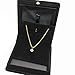 Parts Express Necklace Chain Jewelry Display Storage Box Gift Case Holder Organizer-Black