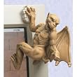 Gothic Medieval Sculpture European decorative Gargoyle (The Digital Angel)