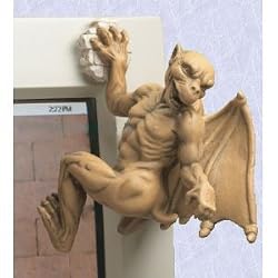 Gothic Medieval Sculpture European decorative Gargoyle (The Digital Angel)