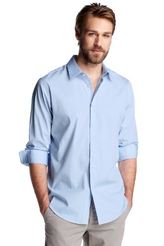 ESPRIT Collection N34954 Herren Business Hemd, Gr. 37/ 38 (S), Blau (skyway 471) Preisvergleich