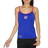 Womens MLB Chicago Cubs Walking Bear Soft & Comfortable Camisole / Summer Tank Top - Blue (Size: M)