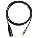 Mogami Gold XLRM RCA 12 XLR Male to RCA Patch Cable 12 feet