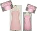 A200MDP Mother Daughter Pink Bib Aprons and Chef Hats Set, Regular, Pink