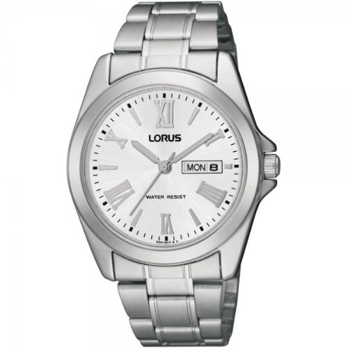 Lorus RJ639AX9 Mens White Steel Watch