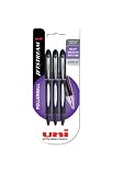 uni-ball Jetstream SX210 Rollerball Black 3 piece blisterpack