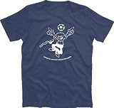 Abseits ist, wenn der Schiedsrichter pfeift T-Shirt Navy L