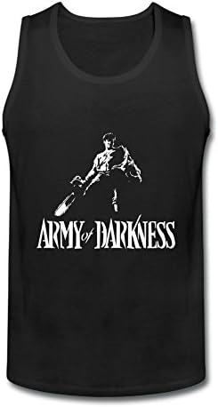 Hzhincu Men's Army Of Darkness Logo Vest Black XL