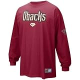 Nike Arizona Diamondbacks Crimson Practice Long Sleeve T-Shirt