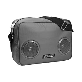 Fydelity - G-Force - Sac avec Hauts parleurs st�r�o int�gr� - Anthracite