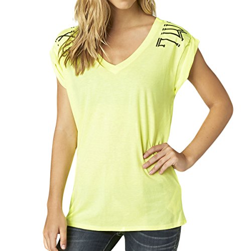 Fox Racing Womens Reverse Vneck Roll Short-Sleeve Shirt