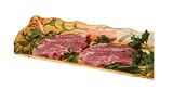 New York Prime Meat USDA Prime American Lamb Shoulder Round Bone, 1-1/4-inch thick, 2-Count, 24-Ounce Packaged in Film & Freezer Paper