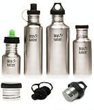 Klean Kanteen with Steel Caps - the Original Style. All Sizes. 12 oz, 18 oz, 27 oz and 40 oz