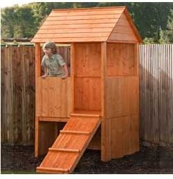 Homewood Lookout Play Hut.