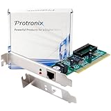 Protronix Gigabit Ethernet LAN Low Profile PCI Network Controller Card 10/100/1000