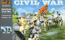 Confederate Cannon & Figures Civil War Set by Imex