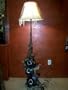 Vintage Style Western "Saddle and Rifle" Design Collectible Lampshade -- 64"