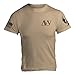 American Warrior Mens DownRange T-Shirt X-Large Tan