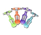Review Teddy Delivery  / Funky Auto-Pull Corkscrew Translucent - New Home Gift Idea for Wine Lovers and Party People