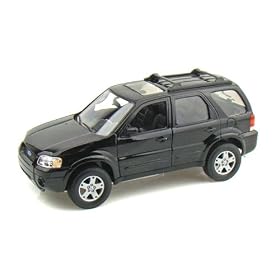 2005 Ford Escape Limited 1/24 Black: Toys &amp; Games