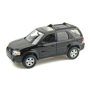 Amazon.com: 2005 Ford Escape Limited 1/24 Black: Toys & Games