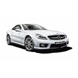 Aoshima 1/24 Mercedes-Benz SL-63 With AMG Wheel
