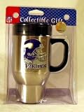 Minnesota Vikings Stainless Steel Thermal Mug W/ Pewter Emblem - NFL