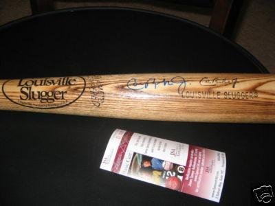 Cal Ripken Autographed Bat - Jsacoa Louisville Slugger - Autographed MLB Bats