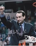 Mike Krzyzewski Autographed Duke Blue Devils 8x10 Photo - Pro and College Hall of Fame Coach