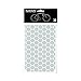 RydeSafe Reflective Decals - Hexagon Kit - Large (White)