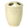 Nuvo Design Ceramic Toothbrush Holder, Ivory
