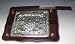 Challah Board Rectangle wood/silver plated