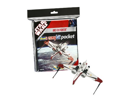 Imagen 2 de Revell 06722  - easykit plug kit Star Wars ARC-170 de combate [importado de Alemania]