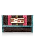 GUESS Hepburn Slim Clutch, DENIM