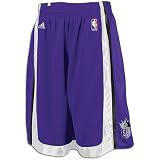 Kings adidas NBA Yth Gear Short - Big Kids