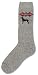 Black Labrador Argyle Socks