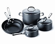 Calphalon Simply Calphalon Hard-Anodized Nonstick 8-Piece Cookware Set